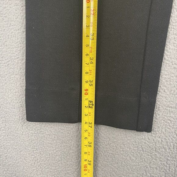 Cabi Pants Womens 8 Navy Blue Capote Trouser Classic Mid Rise Flat Front Stretch - Picture 4 of 14